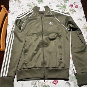 Adidas Men's Olive Bomber Jacket